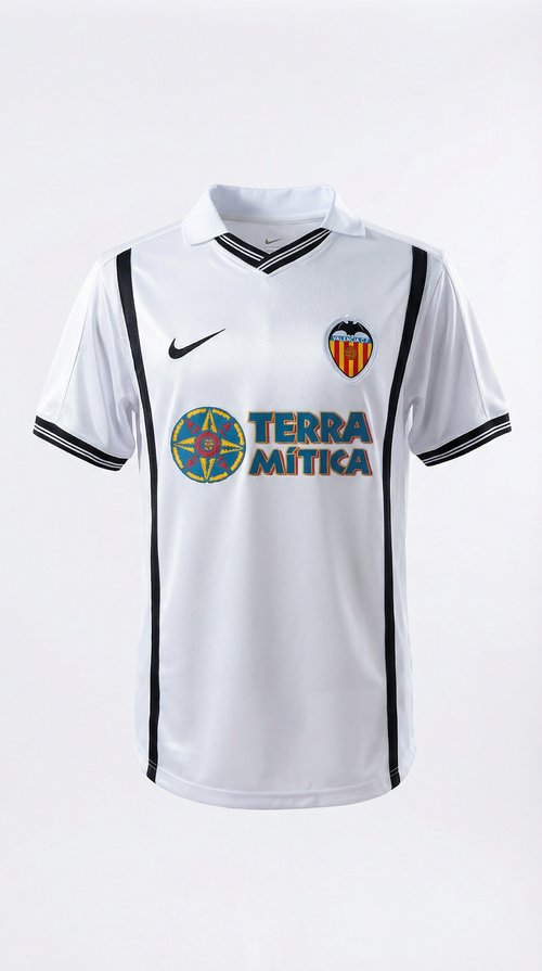 Valencia Camiseta local Retro 00/01