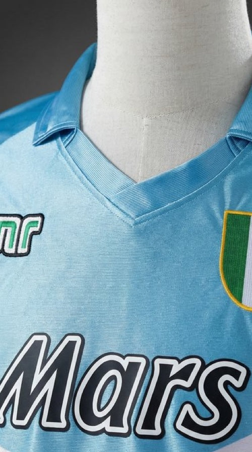 Napoli Camiseta local Retro 90/91