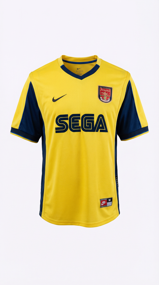 Arsenal Auswärtstrikot Retro 99/00