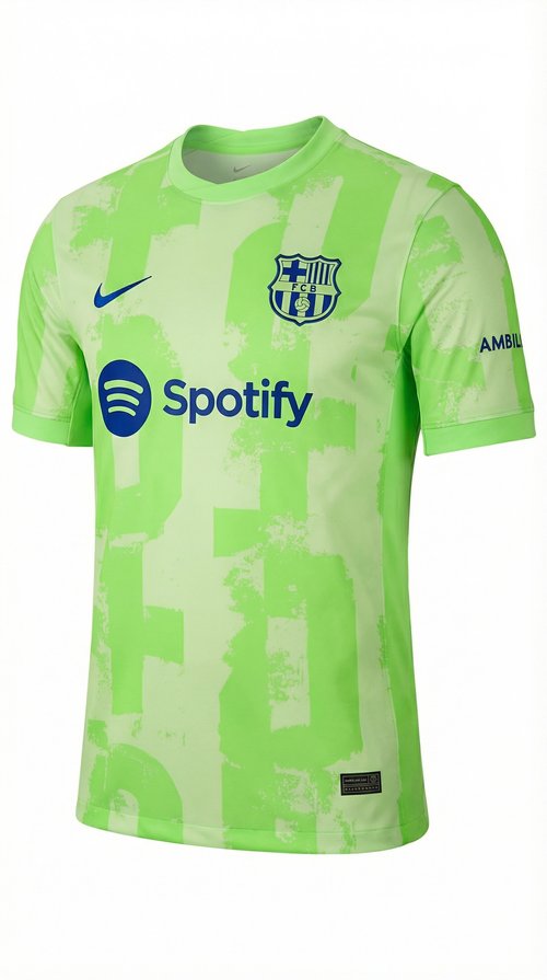 Barcelona Dritte Camiseta visitante 24/25