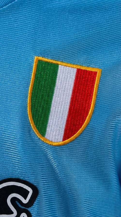 Napoli Camiseta local Retro 90/91