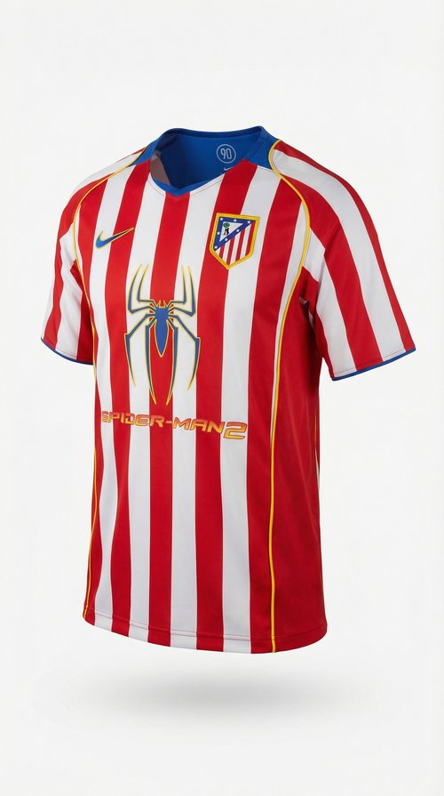 Atletico Madrid Camiseta local Retro 04/05